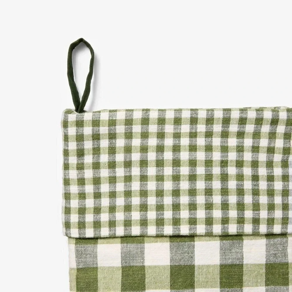 Green Plaid‎ Christmas Stocking - Threshold Studio McGee, Target 2024
